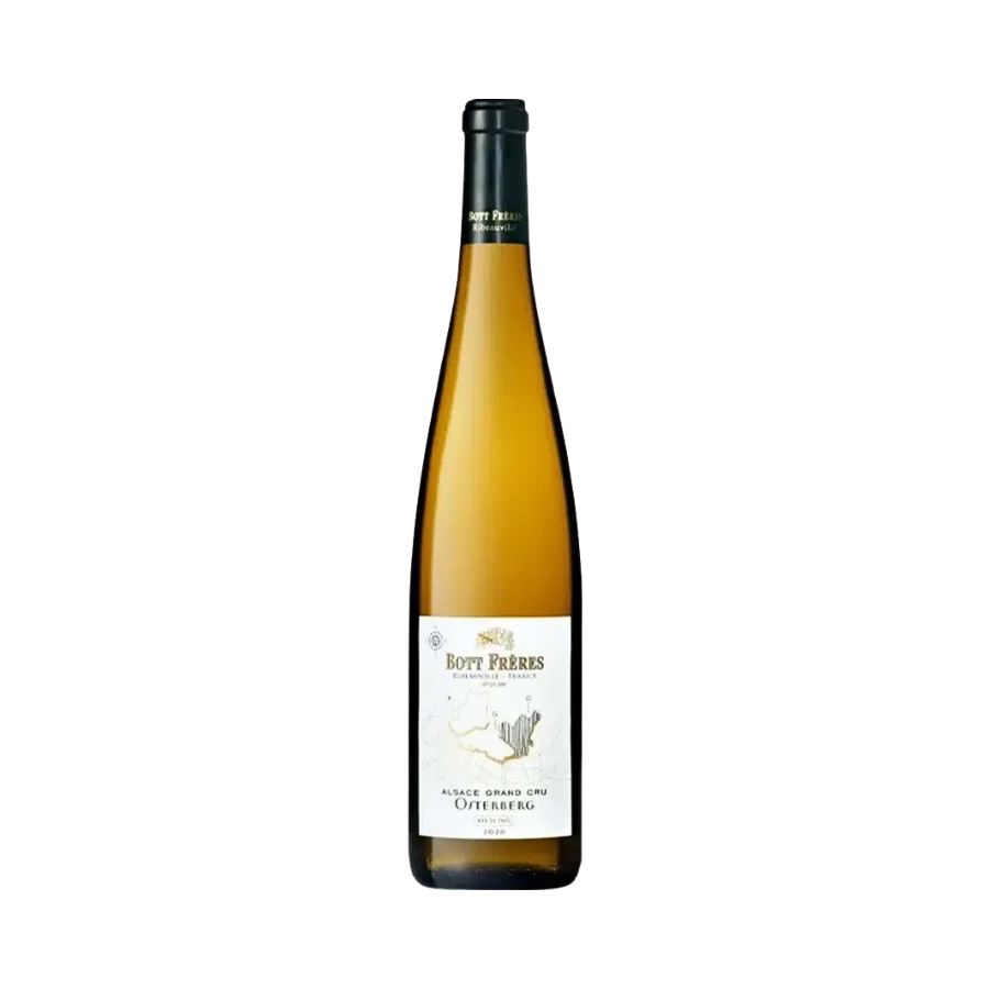 Rượu Vang Trắng Pháp Bott Freres Riesling Grand Cru Osterberg